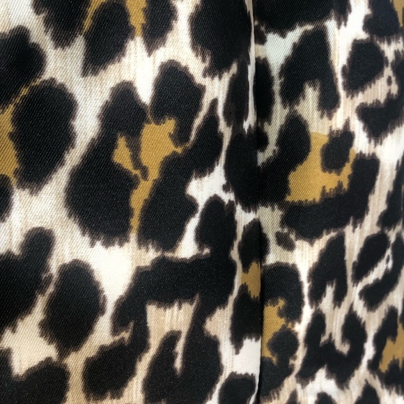 Leopard Print J Crew A-Line Dress - Picture 6 of 7